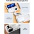 MOMAX Airbox Multi-Device Wireless Charging Power Bank, Foldable 5 in 1 Wireless Charging Station, 10000mAh MFi Certified for iPhone 15/Plus/Pro/Pro Max,14,13 Series, Apple Watch, AirPods and More - White